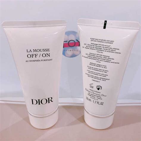 dior la mousse off on review|Review: Dior Beauty La Mousse Off/On Mousse Cleanser.